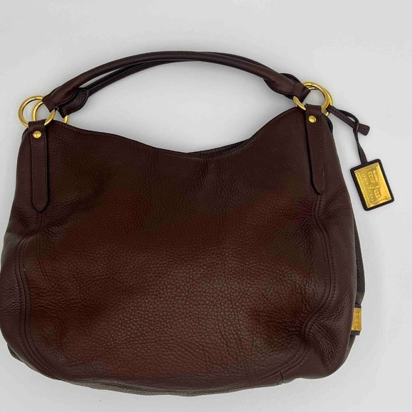 CAR SHOE - The Original Brown Leather Shoulder Bag by PRADA - Picture 1 of 6
